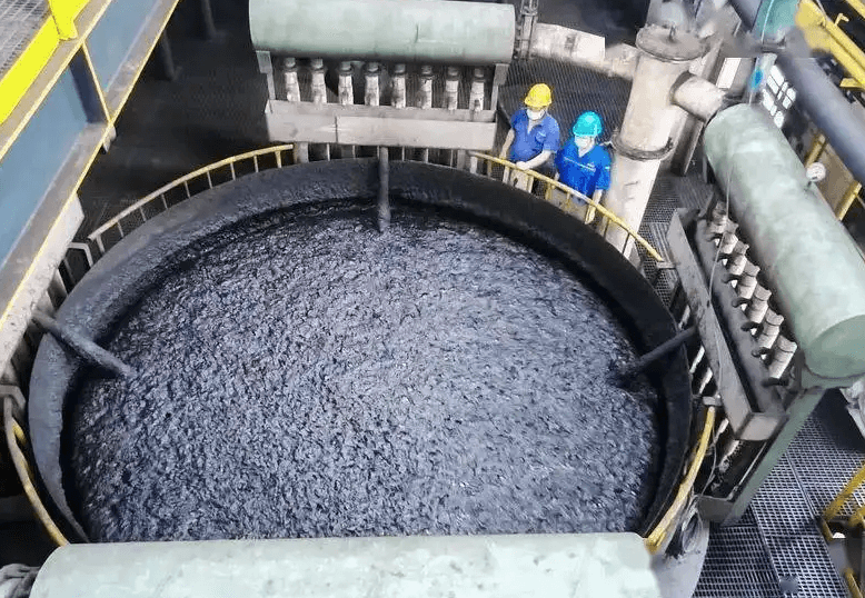 （圖：采礦選礦泡沫）