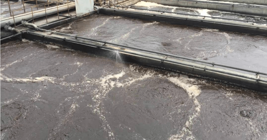 （圖：污水處理起泡池）