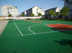 江陰市丙烯酸籃球場